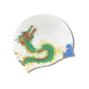 Gorro Dragón Chino Imperial Blanco