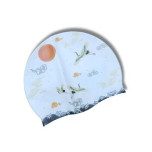 Gorro Grullas Del Amanecer Blanco